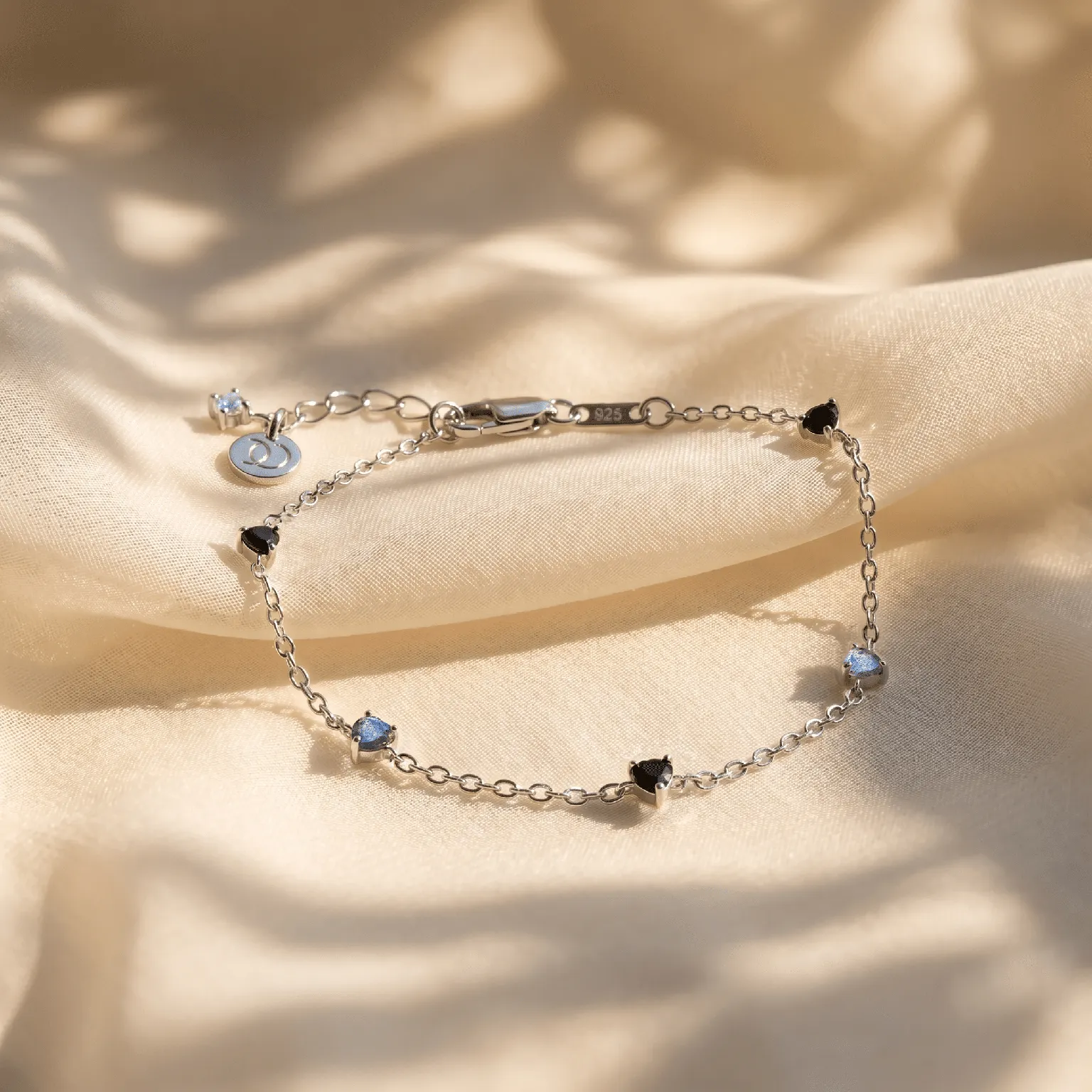 Black Obsidian Labradorite Bracelet - Crush
