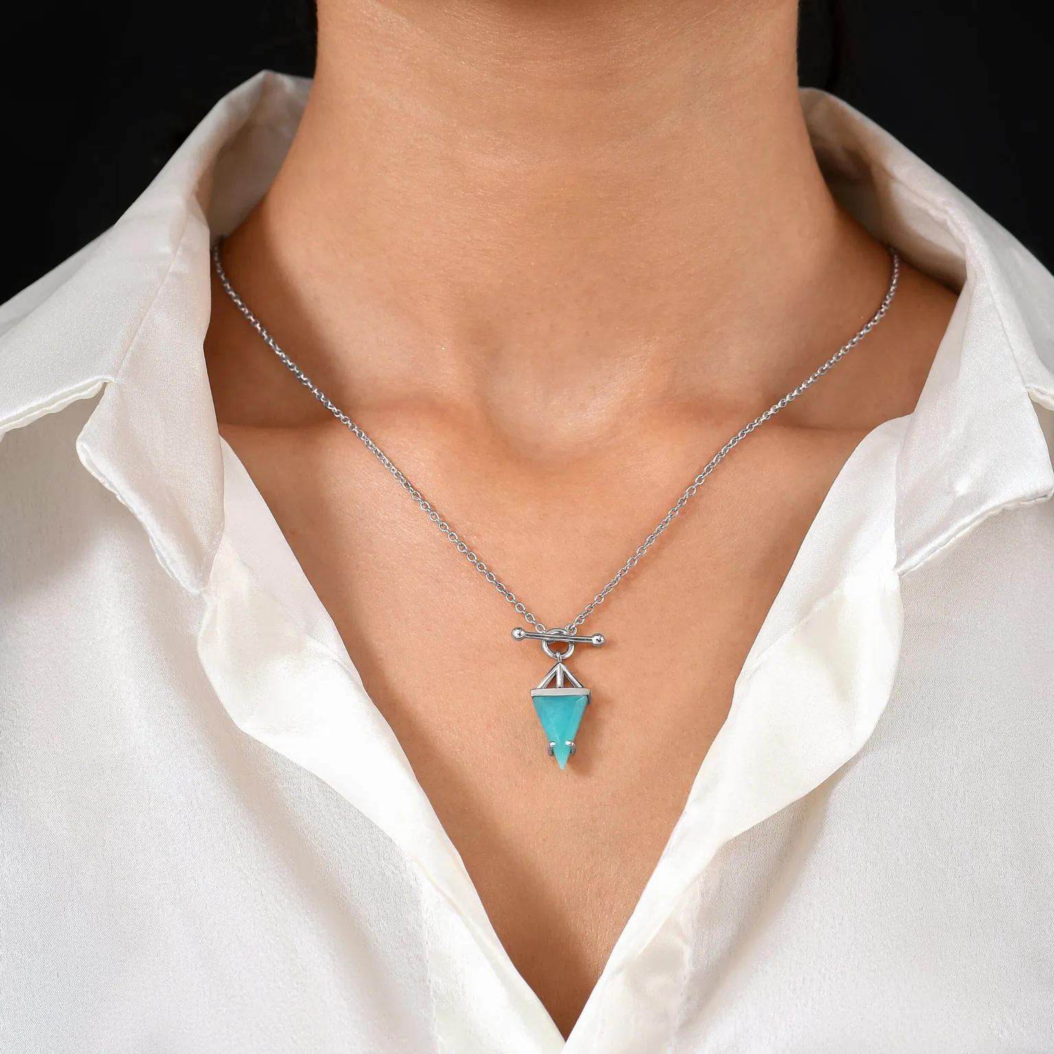 Amazonite Necklace - Heroine