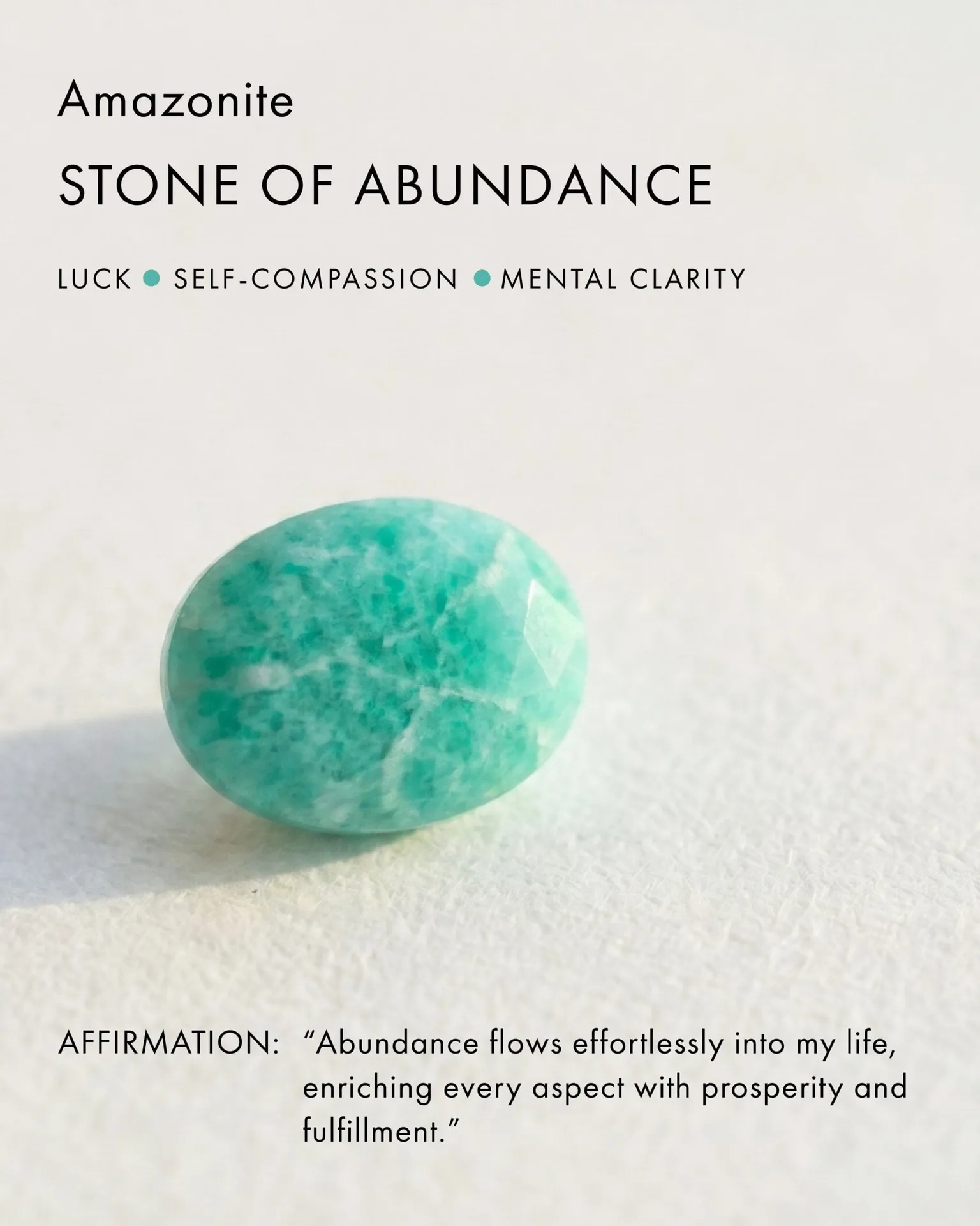 Amazonite Necklace - Heroine