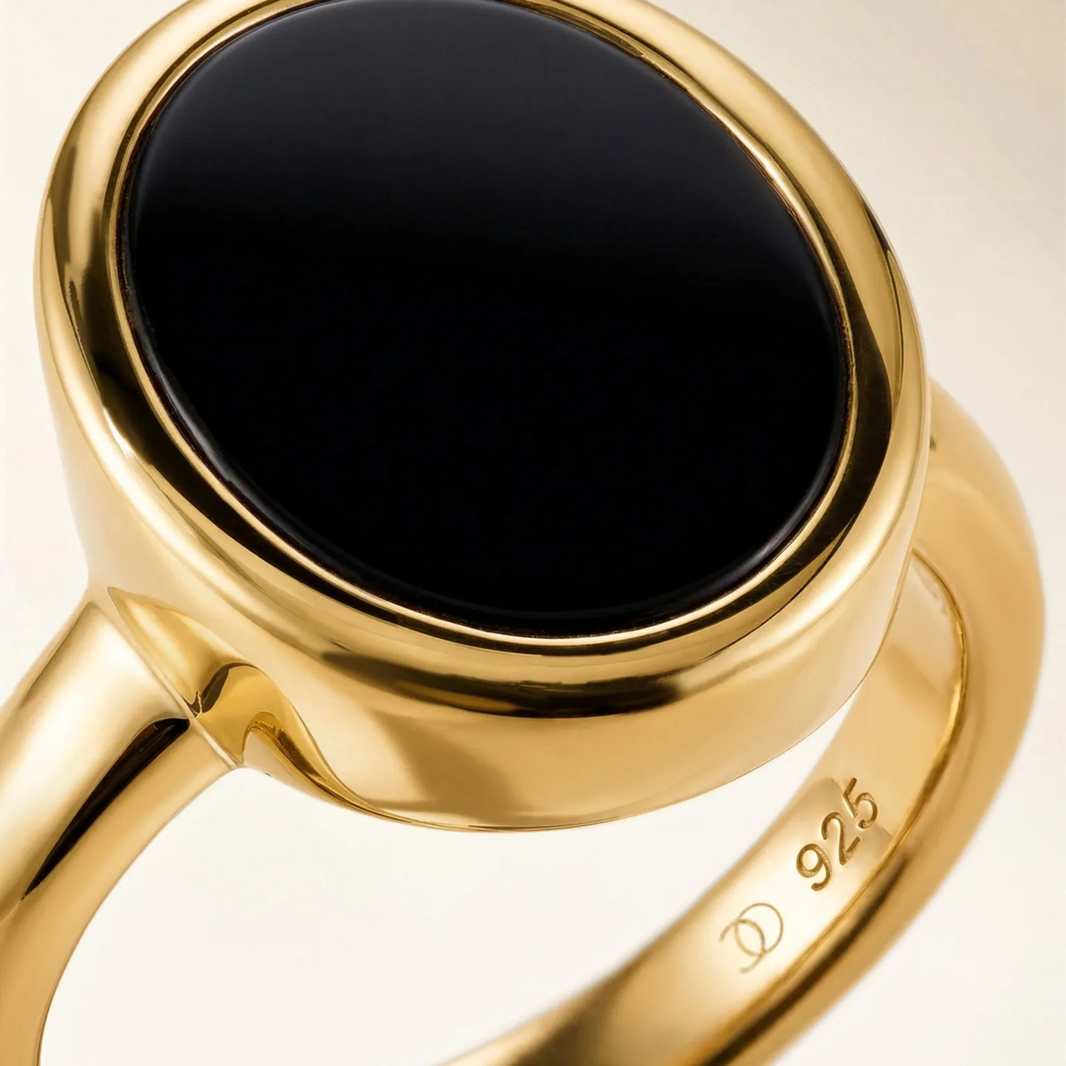 Black Onyx Ring - Enfolded