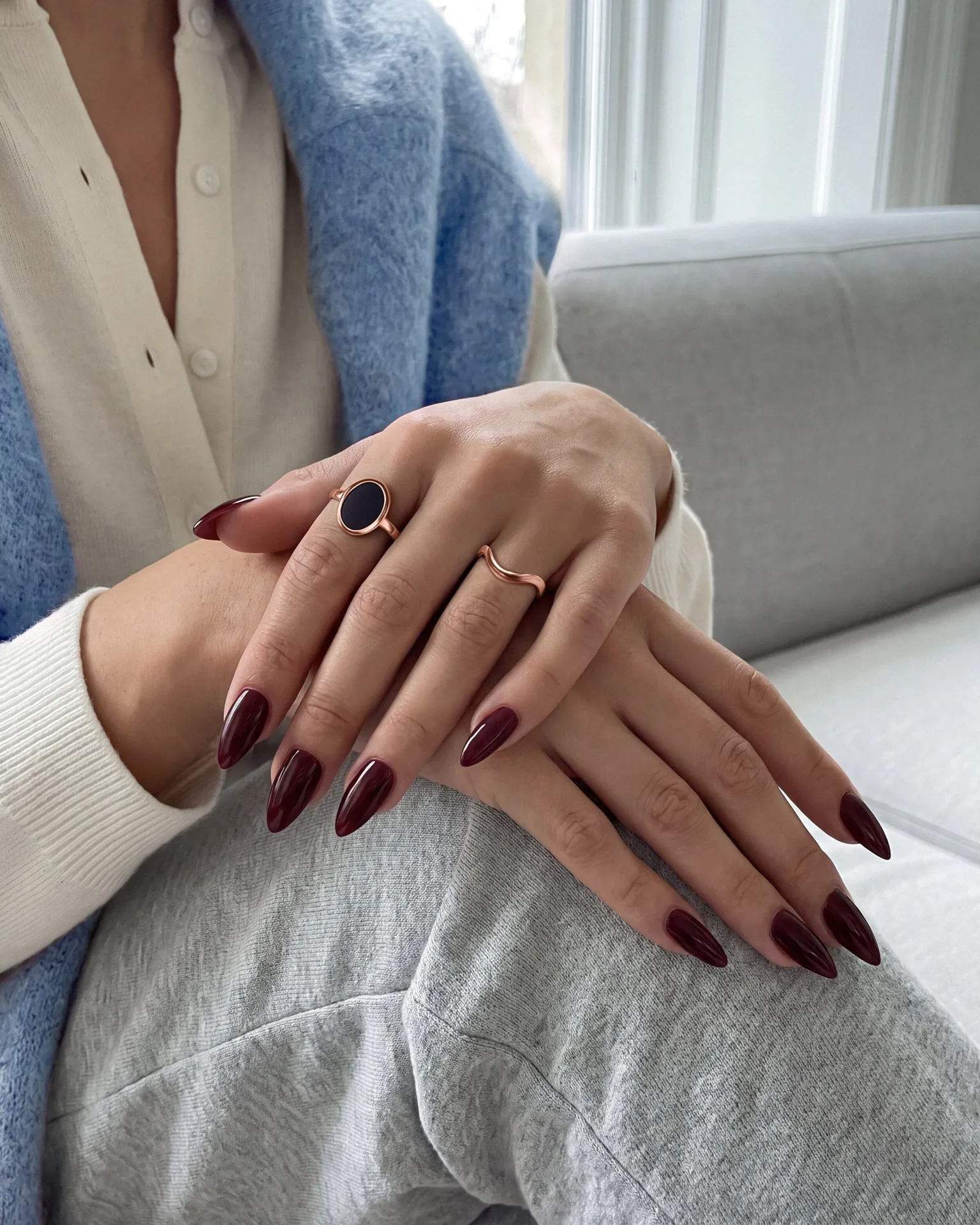 Black Onyx Ring - Enfolded