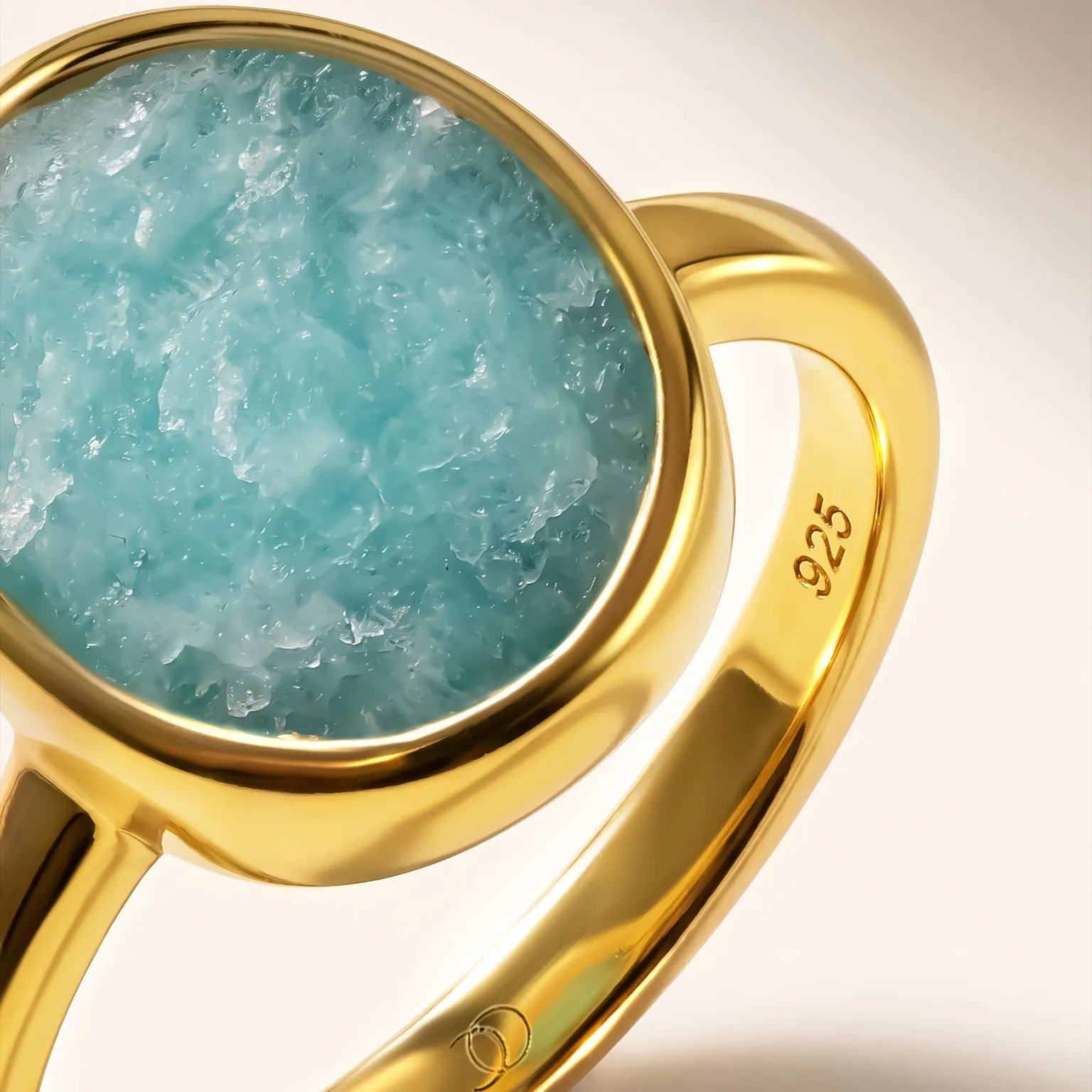 Amazonite Ring - Enfolded