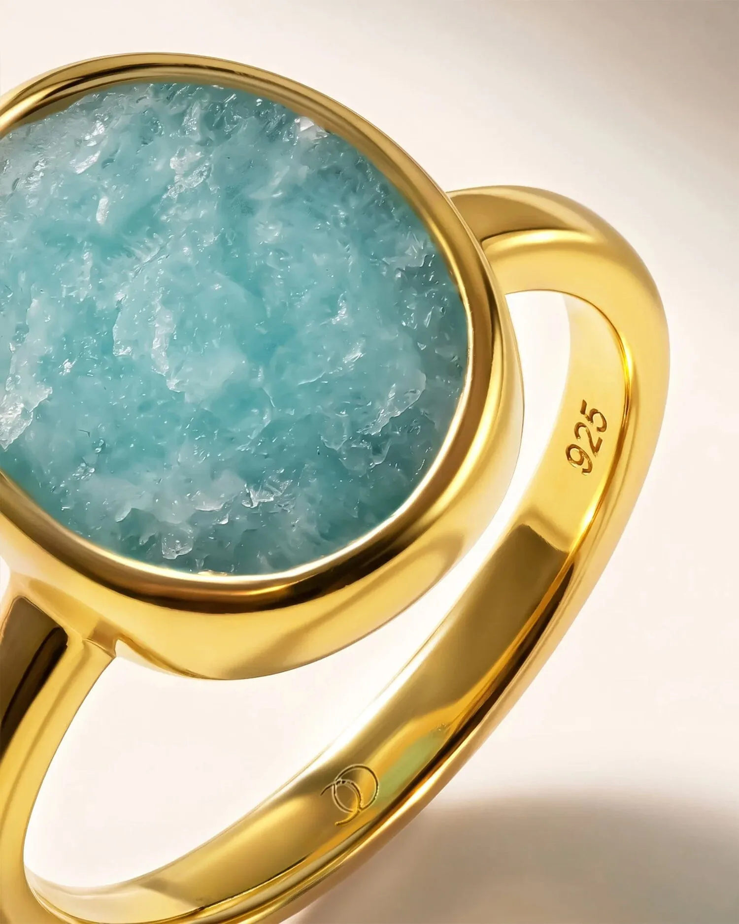Amazonite Ring - Enfolded